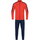 JAKO Training Suit Polyester Power (Jacket and Trousers) Orange/Navy Blue Men