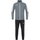 JAKO Training Suit Polyester Power (Jacket and Trousers) Dark Grey/Black Men
