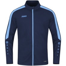 JAKO Training Suit Polyester Power (Jacket and Trousers) Navy Blue/Sky Blue Men