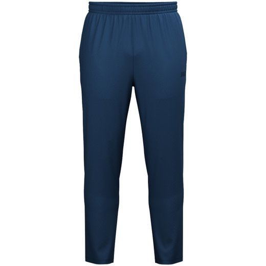 JAKO Trainingshose One Webhose (Seitentaschen mit Reißverschluss) lang navyblau Kinder