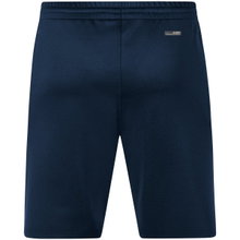 JAKO Training Pants (Short) Challenge - Double-Stretch-Knit, Side Pockets with Zipper - dark blue/yellow Boys