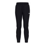 JAKO Trainingshose One (Seitentaschen mit Reißverschluss) lang schwarz Damen