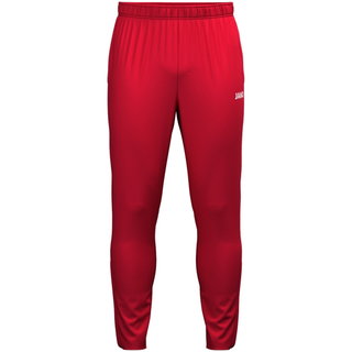 JAKO Trainingshose One (Polyester-Terry) lang rot Herren