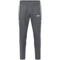 JAKO Trainingshose Pant Allround (Polyester-Terry, hoher Tragekomfort) lang anthrazitgrau Kinder