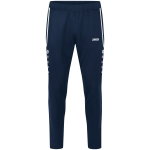 JAKO Trainingshose Pant Allround (Polyester-Terry, hoher Tragekomfort) lang marineblau Kinder