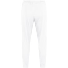 JAKO Sport-Leisure Trousers Power (Stretch-Micro-Twill) long white Kids