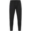 JAKO Trainingshose Power (Stretch-Knit-Polyester, Seitentaschen mit Reißverschluss) lang schwarz Herren