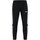 JAKO Trainingshose Power (Stretch-Knit-Polyester, Seitentaschen mit Reißverschluss) lang schwarz/weiss Herren