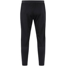 JAKO Training Pants (Polyester Pants) Power (elastic, side pockets with zipper) long black Kids