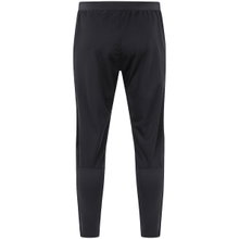 JAKO Trainingshose (Polyesterhose) Power (elastisch, Seitentaschen mit Reißverschluss) lang schwarz/weiss Herren