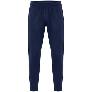 JAKO Trainingshose (Polyesterhose) Power (elastisch, Seitentaschen mit Reißverschluss) lang marineblau Kinder