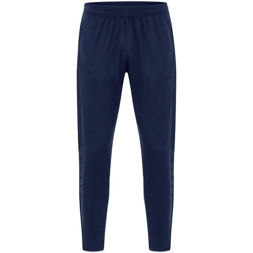 JAKO Trainingshose (Polyesterhose) Power (elastisch, Seitentaschen mit Reißverschluss) lang marineblau Kinder