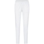 JAKO Trainingshose (Polyesterhose) Power (elastisch, Seitentaschen mit Reißverschluss) lang weiss Damen