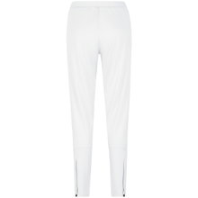 JAKO Training Pants (Polyester Pants) Power (elastic, side pockets with zipper) long white Women