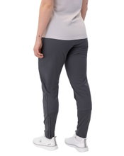 JAKO Training Trousers (Polyester Trousers) Power (elastic, side pockets with zip) long anthracite grey ladies