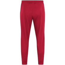 JAKO Sport and Leisure Trousers Power (Stretch-Micro-Twill) long red/white Kids