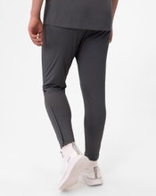 JAKO Training Trousers Power (Stretch-Knit-Polyester, Side Pockets with Zip) Long Anthracite Grey Men