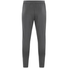 JAKO Power Training Trousers (Stretch Knit Polyester, Side Pockets with Zipper) Long Anthracite Grey Kids