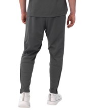 JAKO Trainingshose (Polyesterhose) Power (elastisch, Seitentaschen mit Reißverschluss) lang anthrazitgrau Herren