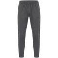 JAKO Trainingshose (Polyesterhose) Power (elastisch, Seitentaschen mit Reißverschluss) lang anthrazitgrau Kinder