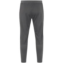 JAKO Training Trousers (Polyester Trousers) Power (elastic, side pockets with zip) long anthracite grey children