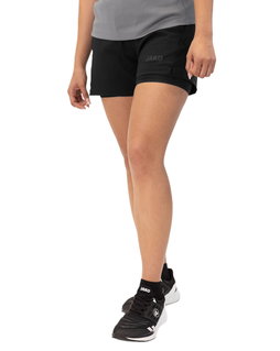 JAKO Trainingshose Short Power 2in1 (elastischer Bund) kurz schwarz Damen