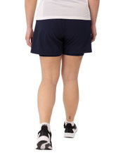 JAKO Training Shorts Short Power 2in1 (elastic waistband) short navy blue ladies
