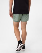 JAKO Trainingshose Short Power 2in1 (elastischer Bund) kurz mintgrün Herren