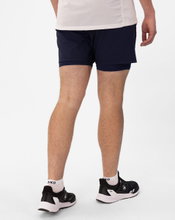 JAKO Training Shorts Short Power 2in1 (elastic waistband) short navy blue men's