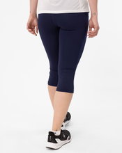 JAKO Training Trousers Tight Capri Power (fitted, comfortable fit) navy blue ladies