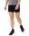 JAKO Trainingshose Tight Capri Power Short (angenehmes Tragegefühl) kurz schwarz Damen