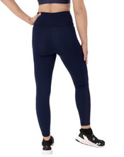 JAKO Training Trousers Tight Power (fitted, highest wearing comfort) long navy blue ladies