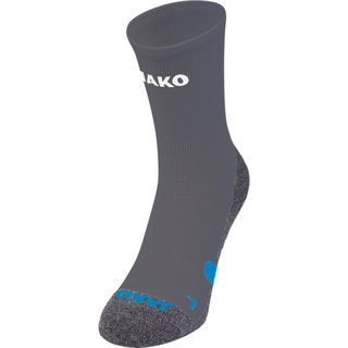 JAKO Trainingssocke (gepolstertes Fußbett) grau - 1 Paar