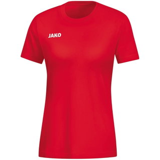 JAKO T-Shirt Base (Bawełna) czerwony Damski