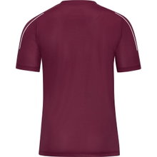 JAKO Sport-Tshirt Classico (100% Polyester-Jacquard) bordeaux Jungen