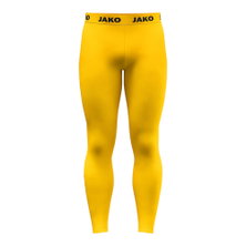 JAKO Unterziehhose Long Tight Function (maximale Bewegungsfreiheit) lang Unterwäsche gelb Jungen