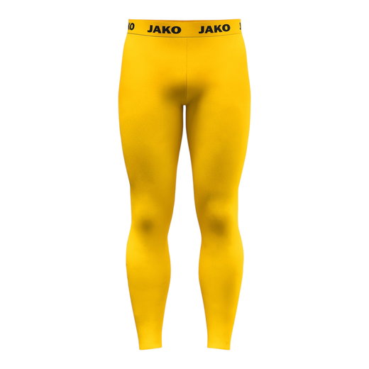 JAKO Unterziehhose Long Tight Function (maximale Bewegungsfreiheit) lang Unterwäsche gelb Jungen