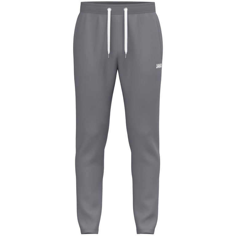 JAKO Jogginghose One Cotton (Mischgewebe) lang grau Herren