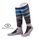 JD Kniestrümpfe All Season ThermoCool Reitstrumpf (Argyle-Muster) grau/royalblau Herren - 1 Paar