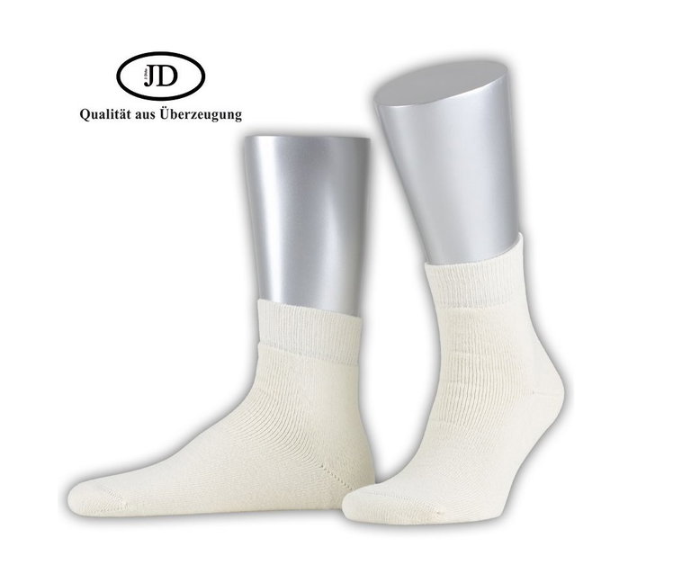 JD Wärmesocke Angora Bettsocken natur - 1 Paar