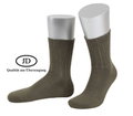 JD Arbeitssocke Bundeswehr Crew mit Plüschsohle - für Sicherheitsschuhe und Arbeitsstiefel - olivegrün- 1 Paar