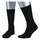 JD Daily Sock Crew Doctor Socks with Thin Plush Black - 1 Pair