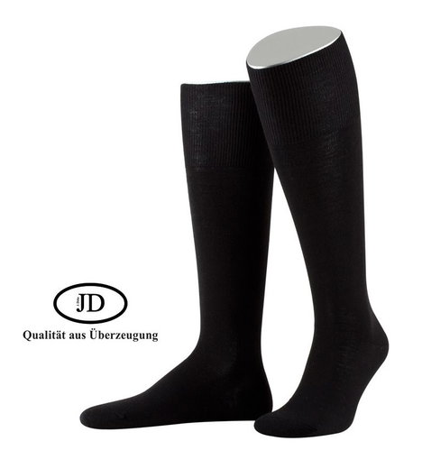 JD Knee Socks Business Sock (Merino Wool) - black