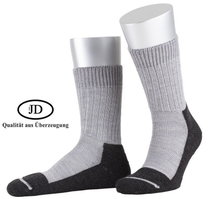 JD Outdoorsocke Wool Strong (Merinowolle) hellgrau - 1 Paar