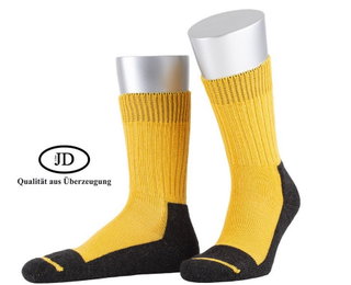 JD Outdoor Sock Wool Strong (Merino Wool) yellow/black - 1 Pair