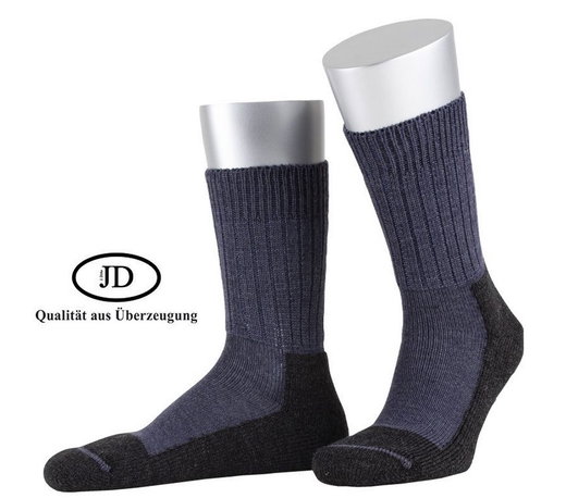 JD Outdoorsocke Wool Strong (Wełna merino) niebieski dżins - 1 para