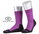 JD Outdoorsocke Wool Strong (Merinowolle) violett - 1 Paar