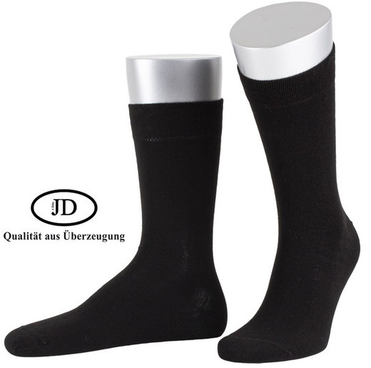 JD Daily Sock Crew Basic Line black - 1 pair