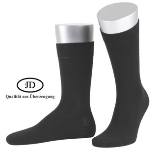 JD Tagessocke Crew Basic Line dunkelgrau - 1 Paar