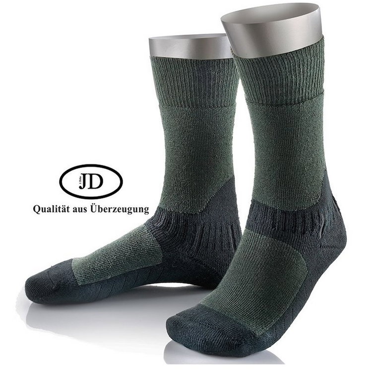 JD Funktionssocke Crew Jagdsocke olivegrün/khaki - 1 Paar